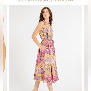 Mille Resort Marilyn Dress in Zanzibar Small